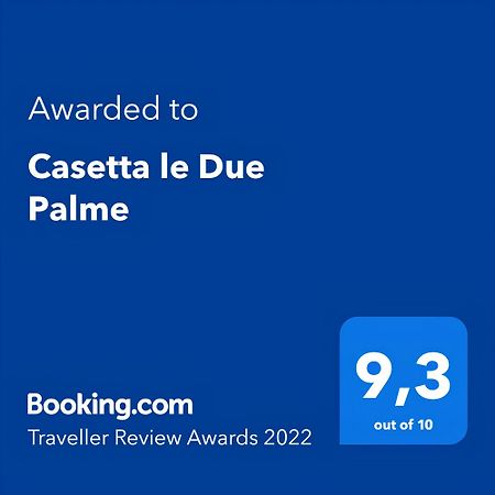 Casetta "Le Due Palme" Castellammare del Golfo Zewnętrze zdjęcie